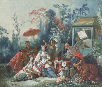 The Chinese Garden by François Boucher
